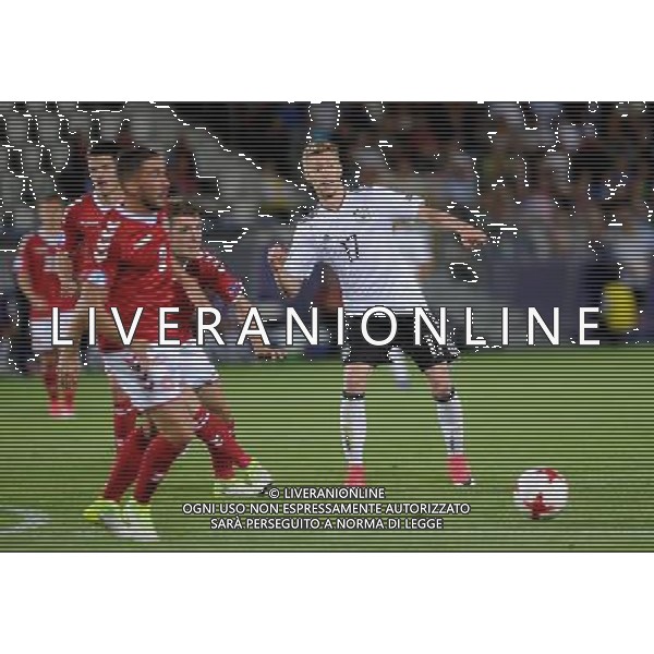 2017.06.21 Krakow Pilka Nozna Mistrzostwa Europy U21 Niemcy - Dania N/z Mitchell Weiser Foto Rafal Rusek / PressFocus 2017.06.21 Krakow Football UEFA Under21 Championship Poland 2017 Germany - Denmark Mitchell Weiser Credit: Rafal Rusek / PressFocus / NEWSPIX.PL --- Newspix.pl / AGENZIA ALDO LIVERANI SAS - ITALY ONLY EDITORIAL USE ONLY - Germania - Danimarca UEFA Campionato Europeo Under 21 Polonia 2017 Gruppo C Cracovia (Polonia) - 21.06.2017