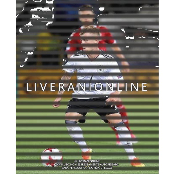 2017.06.21 Krakow Pilka Nozna Mistrzostwa Europy U21 Niemcy - Dania N/z Max Meyer Foto Rafal Rusek / PressFocus 2017.06.21 Krakow Football UEFA Under21 Championship Poland 2017 Germany - Denmark Max Meyer Credit: Rafal Rusek / PressFocus / NEWSPIX.PL --- Newspix.pl / AGENZIA ALDO LIVERANI SAS - ITALY ONLY EDITORIAL USE ONLY - Germania - Danimarca UEFA Campionato Europeo Under 21 Polonia 2017 Gruppo C Cracovia (Polonia) - 21.06.2017