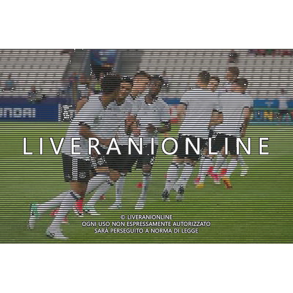 KRAKOW 21.06.2017 MECZ GRUPA C MISTRZOSTWA EUROPY U-21 W PILCE NOZNEJ 2017: NIEMCY - DANIA --- 2017 UEFA EUROPEAN U21 CHAMPIONSHIP MATCH: GERMANY - DENMARK NZ GIDEON JUNG NIEMCY GERMANY ROZGRZEWKA FOT LUKASZ KRAJEWSKI / FOKUSMEDIA.COM.PL / NEWSPIX.PL --- Newspix.pl / AGENZIA ALDO LIVERANI SAS - ITALY ONLY EDITORIAL USE ONLY - Germania - Danimarca UEFA Campionato Europeo Under 21 Polonia 2017 Gruppo C Cracovia (Polonia) - 21.06.2017