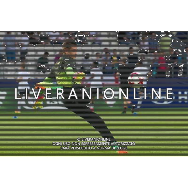 KRAKOW 21.06.2017 MECZ GRUPA C MISTRZOSTWA EUROPY U-21 W PILCE NOZNEJ 2017: NIEMCY - DANIA --- 2017 UEFA EUROPEAN U21 CHAMPIONSHIP MATCH: GERMANY - DENMARK NZ JULIAN POLLERSBECK NIEMCY GERMANY ROZGRZEWKA FOT LUKASZ KRAJEWSKI / FOKUSMEDIA.COM.PL / NEWSPIX.PL --- Newspix.pl / AGENZIA ALDO LIVERANI SAS - ITALY ONLY EDITORIAL USE ONLY - Germania - Danimarca UEFA Campionato Europeo Under 21 Polonia 2017 Gruppo C Cracovia (Polonia) - 21.06.2017