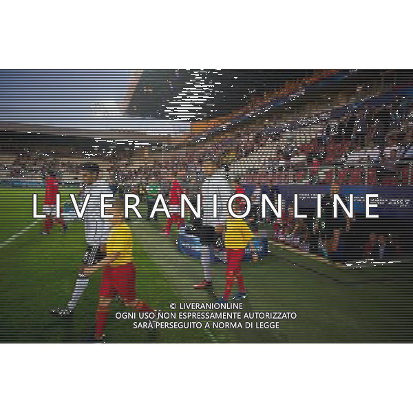 KRAKOW 21.06.2017 MECZ GRUPA C MISTRZOSTWA EUROPY U-21 W PILCE NOZNEJ 2017: NIEMCY - DANIA --- 2017 UEFA EUROPEAN U21 CHAMPIONSHIP MATCH: GERMANY - DENMARK NZ MAHMOUD DAHOUD NIEMCY GERMANY DAVIE SELKE NIEMCY GERMANY FOT LUKASZ KRAJEWSKI / FOKUSMEDIA.COM.PL / NEWSPIX.PL --- Newspix.pl / AGENZIA ALDO LIVERANI SAS - ITALY ONLY EDITORIAL USE ONLY - Germania - Danimarca UEFA Campionato Europeo Under 21 Polonia 2017 Gruppo C Cracovia (Polonia) - 21.06.2017