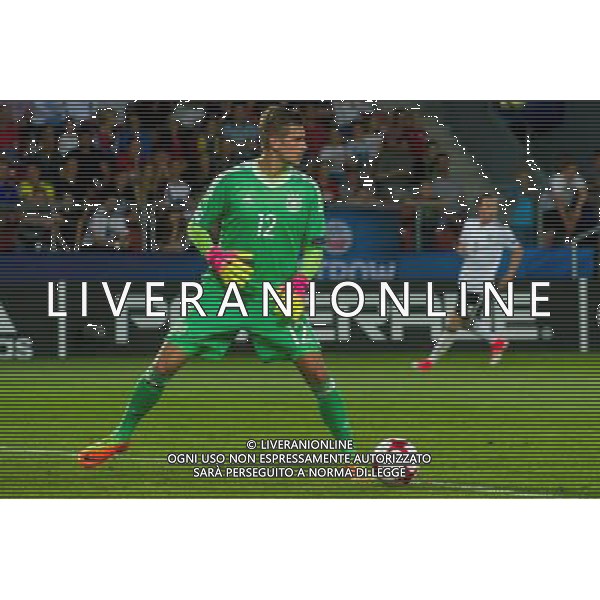 KRAKOW 21.06.2017 MECZ GRUPA C MISTRZOSTWA EUROPY U-21 W PILCE NOZNEJ 2017: NIEMCY - DANIA --- 2017 UEFA EUROPEAN U21 CHAMPIONSHIP MATCH: GERMANY - DENMARK NZ JULIAN POLLERSBECK NIEMCY GERMANY FOT LUKASZ KRAJEWSKI / FOKUSMEDIA.COM.PL / NEWSPIX.PL --- Newspix.pl / AGENZIA ALDO LIVERANI SAS - ITALY ONLY EDITORIAL USE ONLY - Germania - Danimarca UEFA Campionato Europeo Under 21 Polonia 2017 Gruppo C Cracovia (Polonia) - 21.06.2017