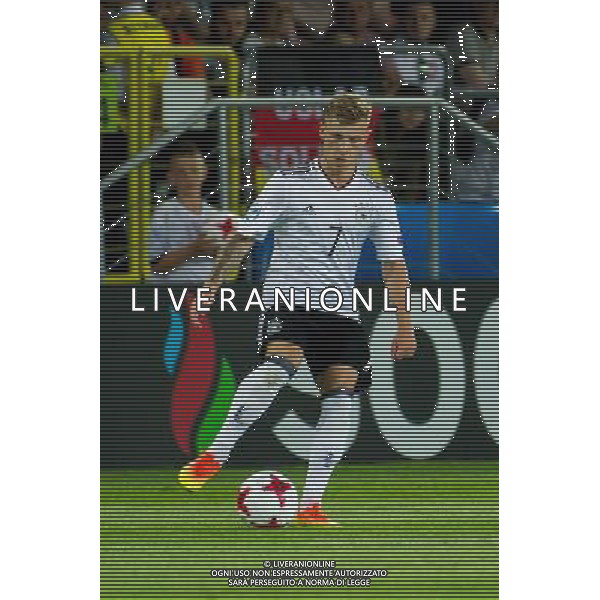 KRAKOW 21.06.2017 MECZ GRUPA C MISTRZOSTWA EUROPY U-21 W PILCE NOZNEJ 2017: NIEMCY - DANIA --- 2017 UEFA EUROPEAN U21 CHAMPIONSHIP MATCH: GERMANY - DENMARK NZ MAX MEYER NIEMCY GERMANY FOT LUKASZ KRAJEWSKI / FOKUSMEDIA.COM.PL / NEWSPIX.PL --- Newspix.pl / AGENZIA ALDO LIVERANI SAS - ITALY ONLY EDITORIAL USE ONLY - Germania - Danimarca UEFA Campionato Europeo Under 21 Polonia 2017 Gruppo C Cracovia (Polonia) - 21.06.2017