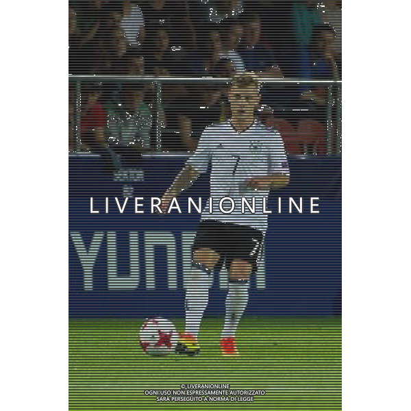 KRAKOW 21.06.2017 MECZ GRUPA C MISTRZOSTWA EUROPY U-21 W PILCE NOZNEJ 2017: NIEMCY - DANIA --- 2017 UEFA EUROPEAN U21 CHAMPIONSHIP MATCH: GERMANY - DENMARK NZ MAX MEYER NIEMCY GERMANY FOT LUKASZ KRAJEWSKI / FOKUSMEDIA.COM.PL / NEWSPIX.PL --- Newspix.pl / AGENZIA ALDO LIVERANI SAS - ITALY ONLY EDITORIAL USE ONLY - Germania - Danimarca UEFA Campionato Europeo Under 21 Polonia 2017 Gruppo C Cracovia (Polonia) - 21.06.2017