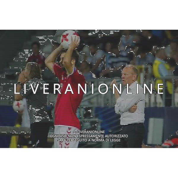 KRAKOW 21.06.2017 MECZ GRUPA C MISTRZOSTWA EUROPY U-21 W PILCE NOZNEJ 2017: NIEMCY - DANIA --- 2017 UEFA EUROPEAN U21 CHAMPIONSHIP MATCH: GERMANY - DENMARK NZ NIELS FREDERIKSEN TRENER DANIA COACH DENMARK JAKOB BLABJERG DANIA DENMARK FOT LUKASZ KRAJEWSKI / FOKUSMEDIA.COM.PL / NEWSPIX.PL --- Newspix.pl / AGENZIA ALDO LIVERANI SAS - ITALY ONLY EDITORIAL USE ONLY - Germania - Danimarca UEFA Campionato Europeo Under 21 Polonia 2017 Gruppo C Cracovia (Polonia) - 21.06.2017