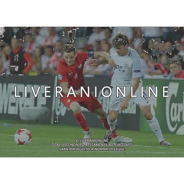 UEFA Campionato Europeo Under 21 Polonia 2017 Gruppo A Kielce (Polonia) - 22.06.2017 Inghilterra-Polonia Nella Foto:john swift - tomasz kedziora /Ph.Vitez-Ag. Aldo Liverani