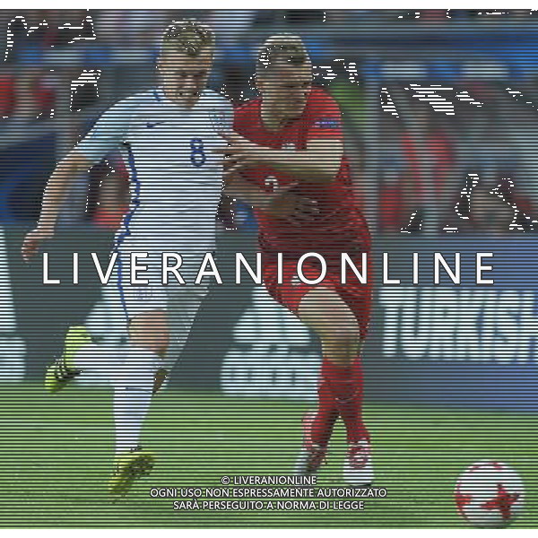 UEFA Campionato Europeo Under 21 Polonia 2017 Gruppo A Kielce (Polonia) - 22.06.2017 Inghilterra-Polonia Nella Foto:James Ward-Prowse - Pawel Jaroszynski /Ph.Vitez-Ag. Aldo Liverani
