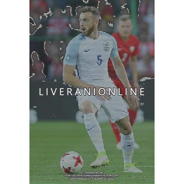 UEFA Campionato Europeo Under 21 Polonia 2017 Gruppo A Kielce (Polonia) - 22.06.2017 Inghilterra-Polonia Nella Foto:Calum Chambers /Ph.Vitez-Ag. Aldo Liverani