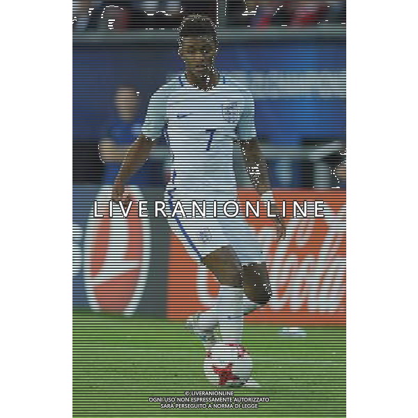 UEFA Campionato Europeo Under 21 Polonia 2017 Gruppo A Kielce (Polonia) - 22.06.2017 Inghilterra-Polonia Nella Foto:Demarai Grey /Ph.Vitez-Ag. Aldo Liverani