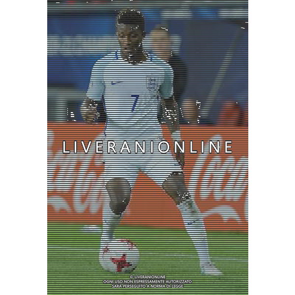 UEFA Campionato Europeo Under 21 Polonia 2017 Gruppo A Kielce (Polonia) - 22.06.2017 Inghilterra-Polonia Nella Foto:Demarai Grey /Ph.Vitez-Ag. Aldo Liverani