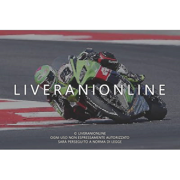 Misano - Campionato Mondiale Superbike 18/06/2017 nella foto: Randy Krummenacher (Kawasaki Puccetti racing) ©Claudio Zamagni/Agenzia Aldo Liverani Randy Krummenacher (Kawasaki Puccetti racing)during Superbike World Championship Pirelli Riviera di Rimini Round at Misano World Circuit Marco Simoncelli June 18. 2017 in Misano Adriatico Photo credit by Claudio Zamagni/Aldo Liverani Photo Agency