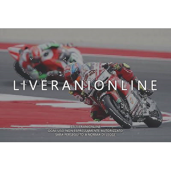 Misano - Campionato Mondiale Superbike 16/06/2017 nella foto: Lorenzo Savadori (Milwaukee Aprilia) ©Claudio Zamagni/Agenzia Aldo Liverani Lorenzo Savadori (Milwaukee Aprilia) during Free Practice sesion of the Superbike World Championship Pirelli Riviera di Rimini Round at Misano World Circuit Marco Simoncelli June 16. 2017 in Misano Adriatico Photo credit by Claudio Zamagni/Aldo Liverani Photo Agency