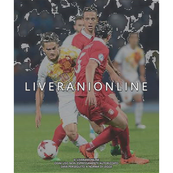 UEFA Campionato Europeo Under 21 Polonia 2017 Gruppo B Bydgoszcz (Polonia) - 23.06.2017 Serbia-Spagna Nella Foto:denis suarez - milos veljkovic /Ph.Vitez-Ag. Aldo Liverani