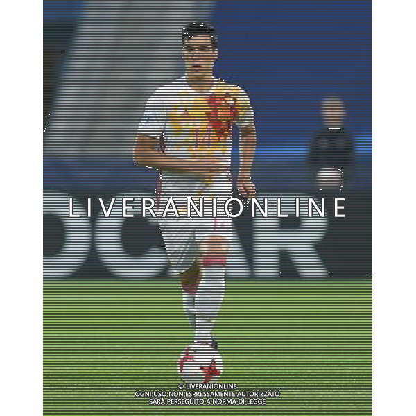 UEFA Campionato Europeo Under 21 Polonia 2017 Gruppo B Bydgoszcz (Polonia) - 23.06.2017 Serbia-Spagna Nella Foto:Mikel Marino /Ph.Vitez-Ag. Aldo Liverani