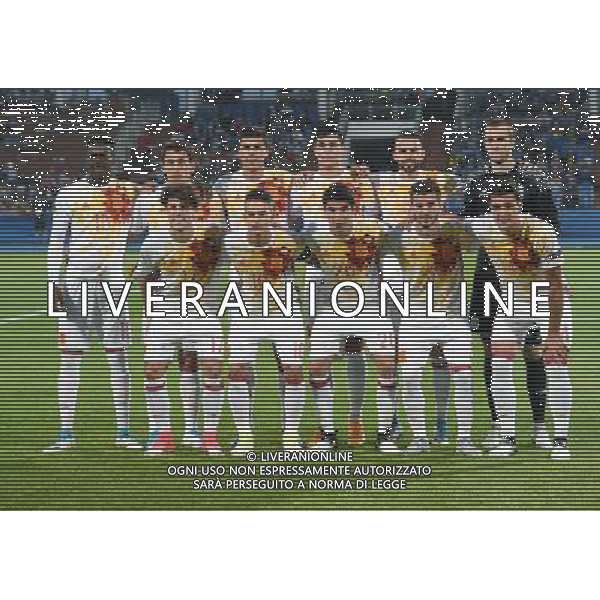 UEFA Campionato Europeo Under 21 Polonia 2017 Gruppo B Bydgoszcz (Polonia) - 23.06.2017 Serbia-Spagna Nella Foto:Spagna Squadra Formazione Pau,Gaya,Mayoral,Suarez,Merino,Williams,Odriozola,Oyarzabal,Soler,Hernandez,Gonzalez /Ph.Vitez-Ag. Aldo Liverani