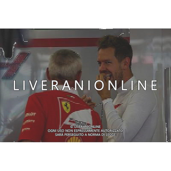 Sebastian Vettel (GER) Ferrari. 24.06.2017. Formula 1 World Championship, Rd 8, Azerbaijan Grand Prix, Baku Street Circuit, Azerbaijan, Qualifying Day. / AGENZIA ALDO LIVERANI SAS - ITALY ONLY EDITORIAL USE ONLY - - Gp F1 Baku Street Circuit, Azerbaijan, Prove Ufficiali Qualifiche 24.06.2017.