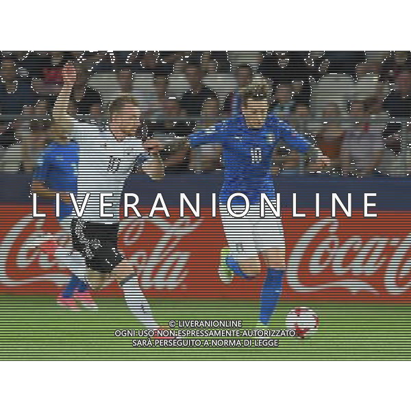 UEFA Campionato Europeo Under 21 Polonia 2017 Gruppo C Krakow (Polonia) - 24.06.2017 Italia-Germania Nella Foto: federico bernardeschi - arnold /Ph.Vitez-Ag. Aldo Liverani