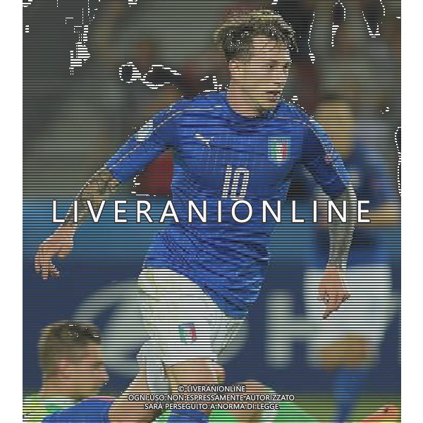 UEFA Campionato Europeo Under 21 Polonia 2017 Gruppo C Krakow (Polonia) - 24.06.2017 Italia-Germania Nella Foto: esultanza dopo il gol di federico bernardeschi del 1-0 /Ph.Vitez-Ag. Aldo Liverani