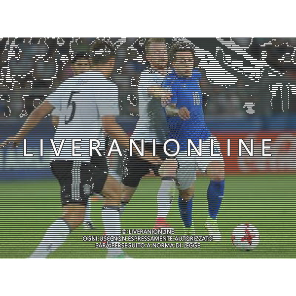UEFA Campionato Europeo Under 21 Polonia 2017 Gruppo C Krakow (Polonia) - 24.06.2017 Italia-Germania Nella Foto: federico bernardeschi - arnold /Ph.Vitez-Ag. Aldo Liverani