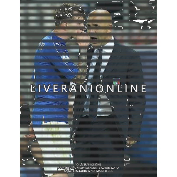 UEFA Campionato Europeo Under 21 Polonia 2017 Gruppo C Krakow (Polonia) - 24.06.2017 Italia-Germania Nella Foto: luigi di biagio con federico bernardeschi /Ph.Vitez-Ag. Aldo Liverani