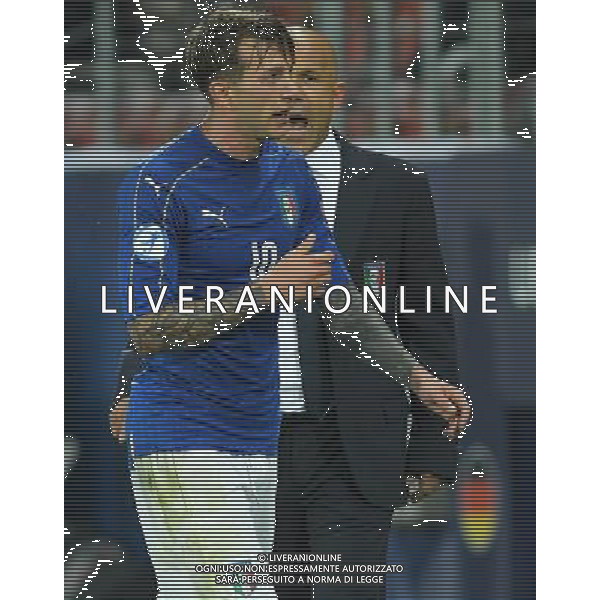 UEFA Campionato Europeo Under 21 Polonia 2017 Gruppo C Krakow (Polonia) - 24.06.2017 Italia-Germania Nella Foto: luigi di biagio con federico bernardeschi /Ph.Vitez-Ag. Aldo Liverani