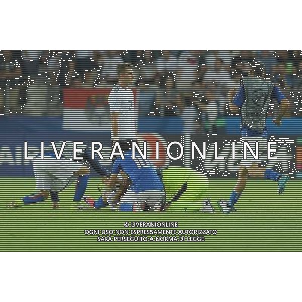 UEFA Campionato Europeo Under 21 Polonia 2017 Gruppo C Krakow (Polonia) - 24.06.2017 Italia-Germania Nella Foto:esultanza italia a fine gara /Ph.Vitez-Ag. Aldo Liverani