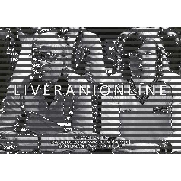 RETROSPETTIVA BJORN BORG TENNIS NELLA FOTO BJORN BORG CON IL PADRE AG ALDO LIVERANI SAS