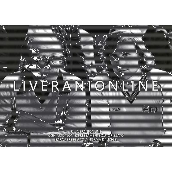 RETROSPETTIVA BJORN BORG TENNIS NELLA FOTO BJORN BORG CON IL PADRE AG ALDO LIVERANI SAS