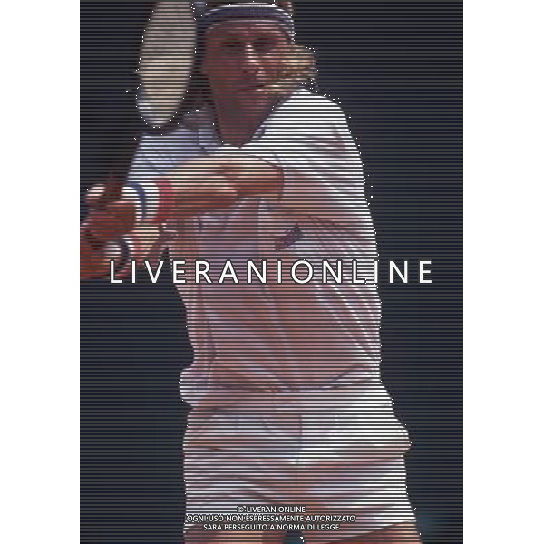 RETROSPETTIVA BJORN BORG TENNIS NELLA FOTO BJORN BORG AG ALDO LIVERANI SAS