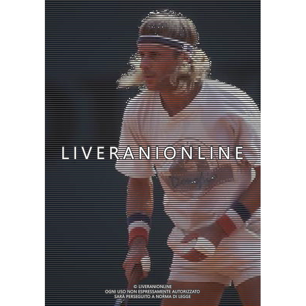RETROSPETTIVA BJORN BORG TENNIS NELLA FOTO BJORN BORG AG ALDO LIVERANI SAS