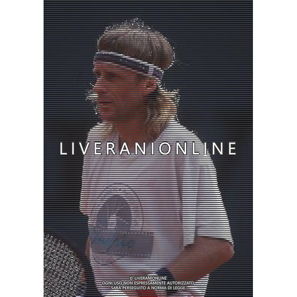 RETROSPETTIVA BJORN BORG TENNIS NELLA FOTO BJORN BORG AG ALDO LIVERANI SAS