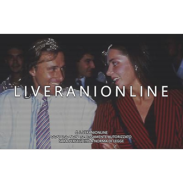 RETROSPETTIVA BJORN BORG TENNIS 1987 NELLA FOTO BJORN BORG CON LA COMPAGNA JANNIKE BJORLING AG ALDO LIVERANI SAS