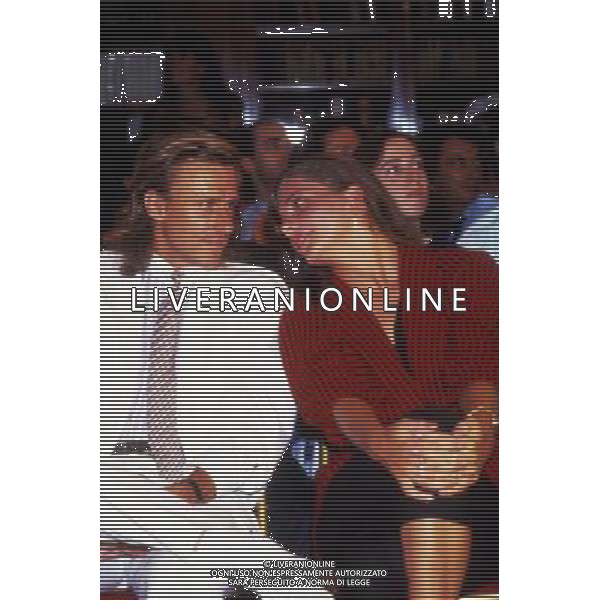 RETROSPETTIVA BJORN BORG TENNIS 1987 NELLA FOTO BJORN BORG CON LA COMPAGNA JANNIKE BJORLING AG ALDO LIVERANI SAS