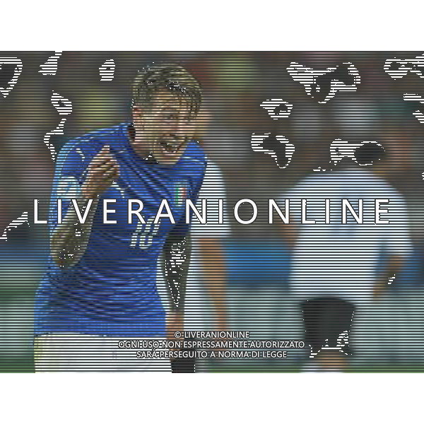 UEFA Campionato Europeo Under 21 Polonia 2017 Gruppo C Krakow (Polonia) - 24.06.2017 Italia-Germania Nella Foto:Federico Bernardeschi /Ph.Vitez-Ag. Aldo Liverani