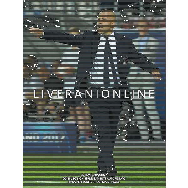 UEFA Campionato Europeo Under 21 Polonia 2017 Gruppo C Krakow (Polonia) - 24.06.2017 Italia-Germania Nella Foto:Luigi Di Biagio /Ph.Vitez-Ag. Aldo Liverani