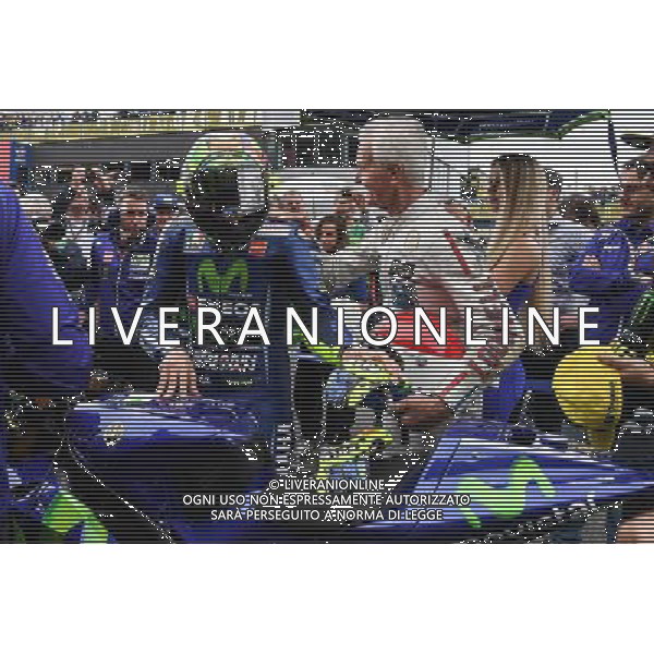 25/06/2017, Circuito TT, Assen, Paesi Bassi;Valentino Rossi e Will Hartog Â©PIAZZOLLA / AGENZIA ALDO LIVERANI SAS - Motomondiale MotoGp Assen Gara Circuito TT, Paesi Bassi 25/06/2017