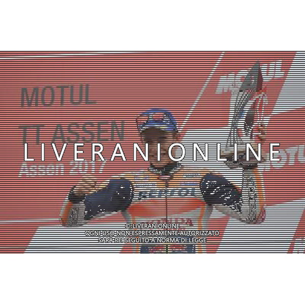 25/06/2017, Circuito TT, Assen, Paesi Bassi;Marc Marquez Â©PIAZZOLLA / AGENZIA ALDO LIVERANI SAS - Motomondiale MotoGp Assen Gara Circuito TT, Paesi Bassi 25/06/2017
