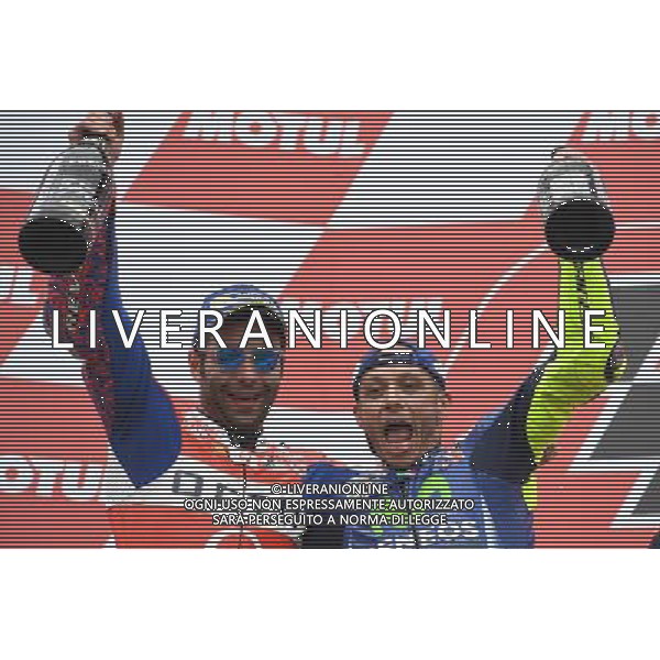 25/06/2017, Circuito TT, Assen, Paesi Bassi;Danilo Petrucci e Valentino Rossi Â©PIAZZOLLA / AGENZIA ALDO LIVERANI SAS - Motomondiale MotoGp Assen Gara Circuito TT, Paesi Bassi 25/06/2017