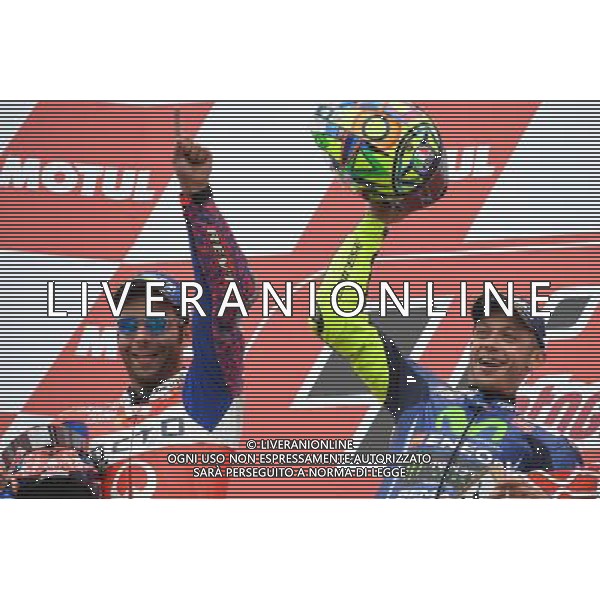 25/06/2017, Circuito TT, Assen, Paesi Bassi;Danilo Petrucci e Valentino Rossi Â©PIAZZOLLA / AGENZIA ALDO LIVERANI SAS - Motomondiale MotoGp Assen Gara Circuito TT, Paesi Bassi 25/06/2017