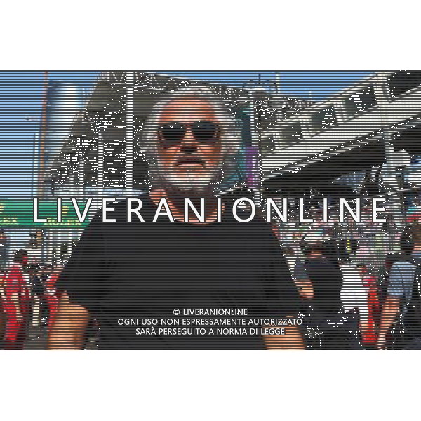 Flavio Briatore (ITA) on the grid. 25.06.2017. Formula 1 World Championship, Rd 8, Azerbaijan Grand Prix, Baku Street Circuit, Azerbaijan, Race Day. / AGENZIA ALDO LIVERANI SAS ITALY ONLY - EDITORIAL USE ONLY - Gp F1 Baku Street Circuit, Azerbaijan, Gara 25.06.2017. 