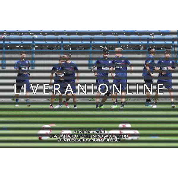 26.06.2017 KRAKOW PILKA NOZNA ( FOOTBALL ) MISTRZOSTWA EUROPY UEFA DO LAT 21 POLSKA 2017 ( UEFA EURO UNDER 21 POLAND ) OFICJALNA KONFERENCJA PRASOWA I TRENING REPREZENTACJI WLOCH U21 PRZED MECZEM Z HISZPANIA U21 ( ITALY PRESS CONFERENCE AND TEAM PRACTISE BEFORE GAME WITH SPAIN ) NZ TRENING BIALA GWIAZDA STADION WISLY FOTO MICHAL STANCZYK / CYFRASPORT / NEWSPIX.PL --- Newspix.pl / AGENZIA ALDO LIVERANI SAS - ITALY ONLY EDITORIAL USE ONLY - Allenamento della Nazionale Italiana UEFA Campionato Europeo Under 21 Polonia 2017 Cracovia 26.06.2017