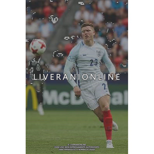 27.06.2017, Tychy, UEFA Under 21 Championship Poland 2017 , England - Germany , UEFA Euro U-21 Anglia - Niemcy International football , N Z Alfie Mawson (ENG) , FOT. Adam Jastrzebowski / newspix.pl --- Newspix.pl AG ALDO LIVERANI SAS ONLY ITALY *** Local Caption *** www.newspix.pl mail us: info@newspix.pl call us: 0048 022 23 22 222 --- Polish Picture Agency by Ringier Axel Springer Poland