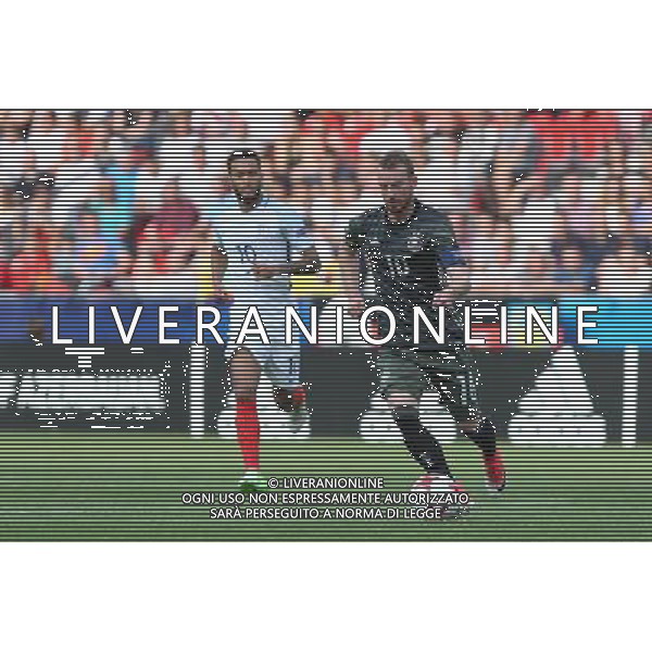 TYCHY 27.06.2017 SPORT PILKA NOZNA MISTRZOSTWA EUROPY U-21 POLFINAL ANGLIA - NIEMCY NZ. LEWIS BAKER (ENG) MAXIMILIAN ARNOLD (GER) FOT. MICHAL CHWIEDUK / FOKUSMEDIA / NEWSPIX.PL TYCHY 27.06.2017 SPORT FOOTBALL 2017 UEFA EUROPEAN U21 CHAMPIONSHIP ENGLAND - GERMANY FOT. MICHAL CHWIEDUK / FOKUSMEDIA / NEWSPIX.PL --- Newspix.pl AG ALDO LIVERANI SAS ONLY ITALY *** Local Caption *** www.newspix.pl mail us: info@newspix.pl call us: 0048 022 23 22 222 --- Polish Picture Agency by Ringier Axel Springer Poland