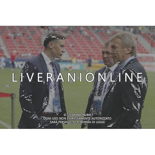 TYCHY 27.06.2017 SPORT PILKA NOZNA MISTRZOSTWA EUROPY U-21 POLFINAL ANGLIA - NIEMCY NZ. MACIEJ SAWICKI MAREK KOZMINSKI ZBIGNIEW BONIEK FOT. MICHAL CHWIEDUK / FOKUSMEDIA / NEWSPIX.PL TYCHY 27.06.2017 SPORT FOOTBALL 2017 UEFA EUROPEAN U21 CHAMPIONSHIP ENGLAND - GERMANY FOT. MICHAL CHWIEDUK / FOKUSMEDIA / NEWSPIX.PL --- Newspix.pl AG ALDO LIVERANI SAS ONLY ITALY *** Local Caption *** www.newspix.pl mail us: info@newspix.pl call us: 0048 022 23 22 222 --- Polish Picture Agency by Ringier Axel Springer Poland