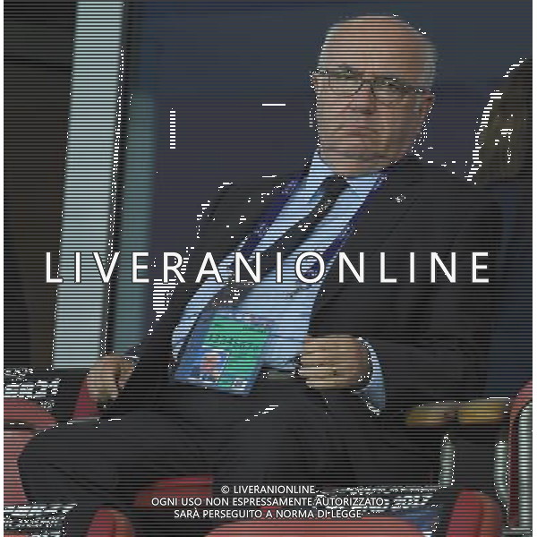 UEFA Campionato Europeo Under 21 Polonia 2017 Semifinale Krakow (Polonia) - 27.06.2017 Spagna-Italia Nella Foto: tavecchio carlo in tribuna /Ph.Vitez-Ag. Aldo Liverani