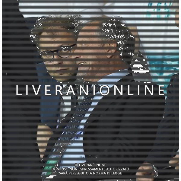 UEFA Campionato Europeo Under 21 Polonia 2017 Semifinale Krakow (Polonia) - 27.06.2017 Spagna-Italia Nella Foto: luca Lotti e renzo ulivieri /Ph.Vitez-Ag. Aldo Liverani