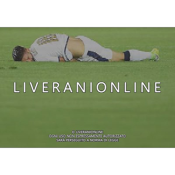 UEFA Campionato Europeo Under 21 Polonia 2017 Semifinale Krakow (Polonia) - 27.06.2017 Spagna-Italia Nella Foto:gagliardini roberto a terra infortunato /Ph.Vitez-Ag. Aldo Liverani