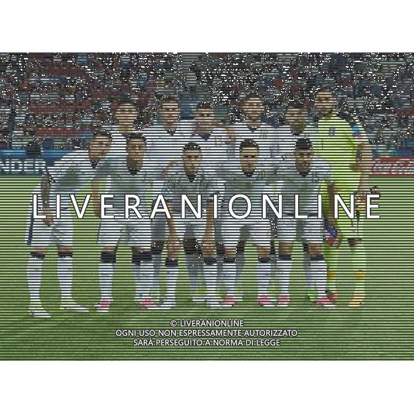 UEFA Campionato Europeo Under 21 Polonia 2017 Semifinale Krakow (Polonia) - 27.06.2017 Spagna-Italia Nella Foto:italia squadra formazione pellegrini,rugani,caldara,gagliardini,petagna,donnarumma,bernardeschi,barreca,calabria,chiesa,benassi /Ph.Vitez-Ag. Aldo Liverani