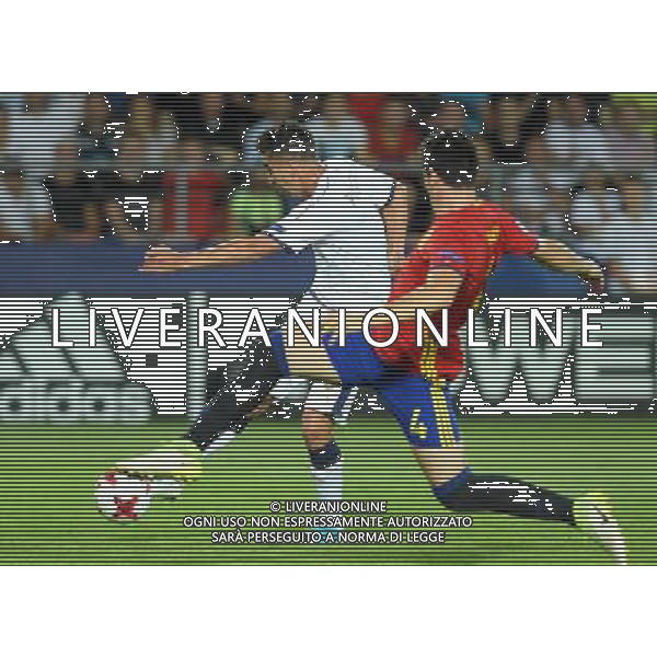 UEFA Campionato Europeo Under 21 Polonia 2017 Semifinale Krakow (Polonia) - 27.06.2017 Spagna-Italia Nella Foto:occasione di lorenzo pellegrini parata da arrizabalaga /Ph.Vitez-Ag. Aldo Liverani