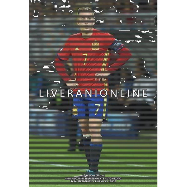 UEFA Campionato Europeo Under 21 Polonia 2017 Semifinale Krakow (Polonia) - 27.06.2017 Spagna-Italia Nella Foto:deulofeu gerard /Ph.Vitez-Ag. Aldo Liverani